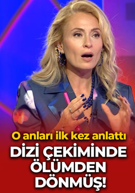Ceyda Düvenci dizi çekiminde ölümden dönmüş! İlk kez anlattı