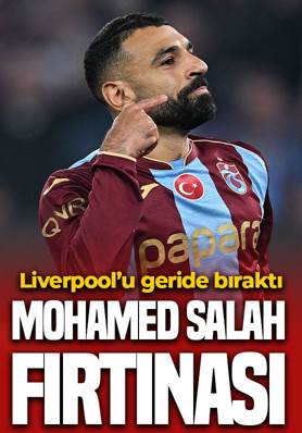 Trabzonspor'da Mohamed Salah fırtınası! Liverpool performansını geride bıraktı