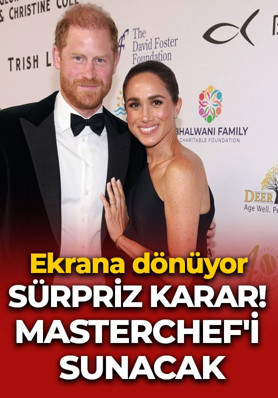 Meghan Markle'dan sürpriz karar! MasterChef'in sunucusu oluyor