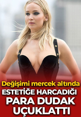 Jennifer Lawrence'ın yüzündeki değişim mercek altında! Maliyeti dudak uçuklattı