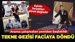 Tekne gezintisi faciaya döndü: Göle düşen genç adam hala aranıyor, ailesinin acılı bekleyişi sürüyor!