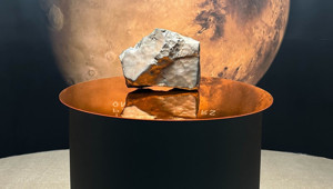 Uzaydan düşen servet! Mars göktaşı rekor fiyata satıldı