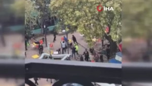 Son Dakika: Kavga değil adeta meydan muharebesi!