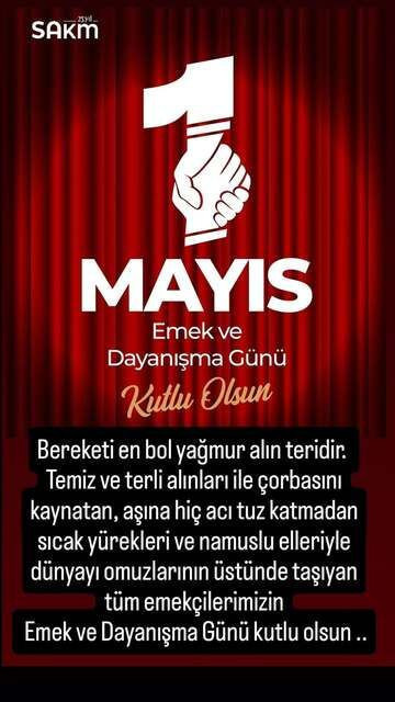 Ünlülerden 1 Mayıs Emek ve Dayanışma Günü mesajları! - Resim: 8