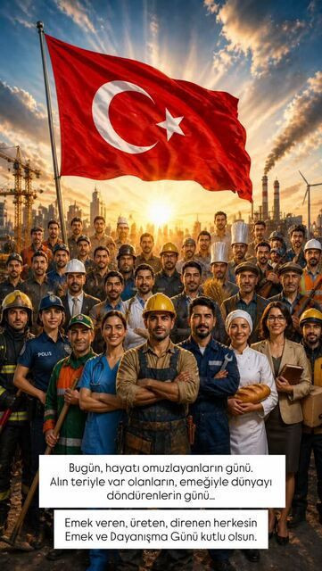 Ünlülerden 1 Mayıs Emek ve Dayanışma Günü mesajları! - Resim: 5