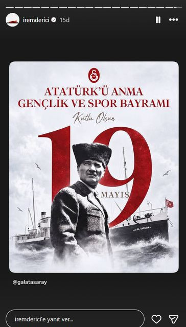 Ünlülerden 19 Mayıs paylaşımları! Sosyal medyada bayram coşkusu - Resim: 8