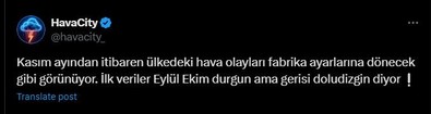 Türkiye için kar yağış tarihini verdi. Öncesinde beklemeyin - Resim : 1