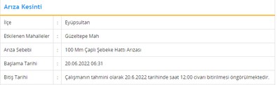 6 saat sular olmayacak! 20 Haziran 2022 sular ne zaman gelecek? 20 Haziran su kesintisi olan ilçeler hangileri? İSKİ... - Resim : 2
