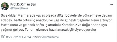 Türkiye'de çiftçilere çok önemli duyuru! Onlar da bunu bekliyordu. Uzman isim önümüzdeki haftaya kadar hepsi tek tek açıkladı - Resim : 1