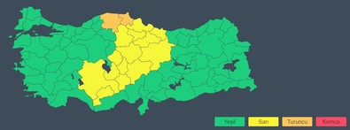 16 ilde alarm verildi! Aman dikkat kuvvetli yağış geliyor! Meteoroloji'den sel, yıldırım, dolu uyarısı geldi - Resim : 1