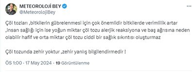Haftalardır Türkiye'nin başına bela oldu. Gelen uyarıların ardından vatandaş endişeliydi. Zehirli olabilir mi? - Resim : 1