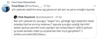 Sefo ile düet yapan Fevzi Kaan'dan Ufuk Beydemir'e olay yanıt - Resim : 1