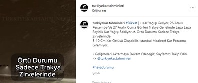 İstanbul'un durumu da belli oldu. Cuma 10 santimetre kar oluşacak - Resim : 1