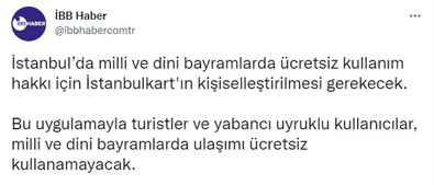 İBB'den olay karar! Milli ve dini bayramlarda yabancı uyruklulara... - Resim : 1
