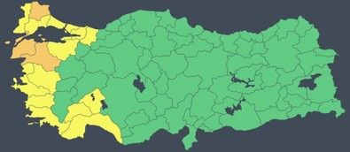 MGM'den İstanbul ve İzmir dahil 17 kente uyarı: Yağmur, fırtına, sel... - Resim : 1