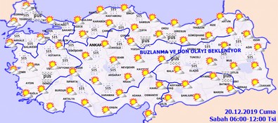 Meteoroloji bölge bölge uyardı!.. Yola çıkacaklar sabah ve gece saatlerine dikkat! - Resim : 1