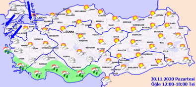 Meteoroloji saat verdi!.. Bu bölgelerde yola çıkacaklar dikkat!.. Buzlanma, don, sis, fırtına..! - Resim : 2