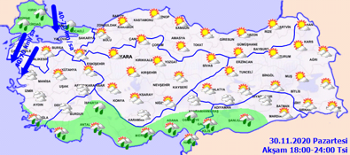 Meteoroloji saat verdi!.. Bu bölgelerde yola çıkacaklar dikkat!.. Buzlanma, don, sis, fırtına..! - Resim : 3