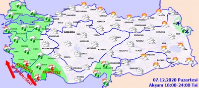 Bu illerde yaşayanlar dikkat!.. Meteoroloji saat verdi!.. Kuvvetli olacak! - Resim : 3