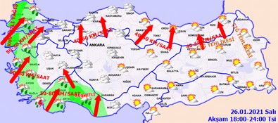 Meteoroloji saat verdi!.. Kar yine kapıya dayandı!.. Önleminizi alın! - Resim : 3