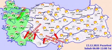 Meteorolojiden kritik uyarı! Çok kuvetli olacak - Resim : 1