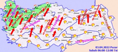 Meteoroloji'den 49 il için turuncu ve sarı kodlu uyarı! - Resim : 1