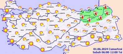 Hafta sonu için kuvvetli yağış uyarısı: Planı olanlar dikkat, aniden bastıracak sırılsıklam yapacak - Resim : 1