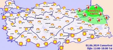 Hafta sonu için kuvvetli yağış uyarısı: Planı olanlar dikkat, aniden bastıracak sırılsıklam yapacak - Resim : 2