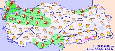 Uzun zamandır böylesi görülmemişti! MGM'den yurdun batısındaki birçok ile uyarı - Resim : 1