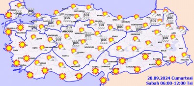 Hafta sonu hava nasıl olacak? Plan yapmadan haritayı mutlaka kontrol edin - Resim : 1