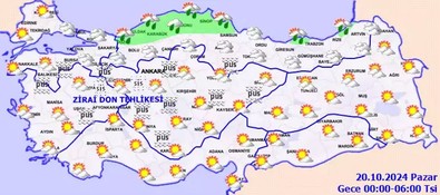 Pazar planı yapmadan hava durumunu kontrol edin! MGM saat verdi, sağanak yağış geliyor - Resim : 1