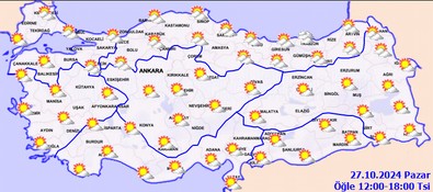 Meteoroloji açıkladı: Bugün hava nasıl olacak? İşte il il hava durumu! - Resim : 2