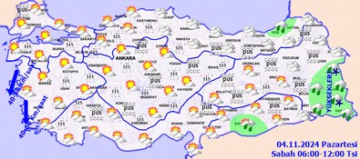 Sıcaklıklar 9 derece birden düşecek! MGM'den 7 kente kar ve sağanak yağış uyarısı! - Resim : 1