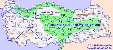 Bugün hava nasıl olacak? MGM'den 20 kente yoğun kar yağışı uyarısı - Resim : 1