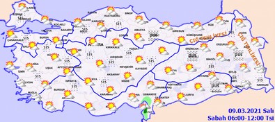 Meteoroloji 6 il için uyardı!.. Sağanak vuracak! - Resim : 1