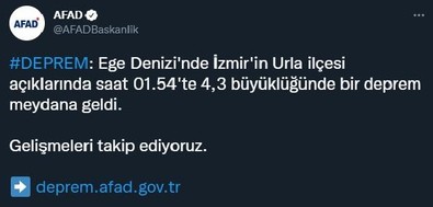 Son dakika... Ege Denizi'nde 4.3 büyüklüğünde deprem - Resim : 2
