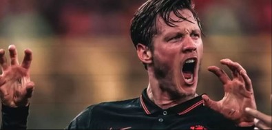 Wout Weghorst Hollanda'ya galibiyeti getirdi! Gol sevinci kafaları karıştırdı - Resim : 2