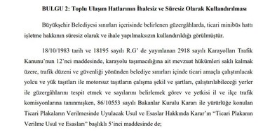 Sayıştay'dan Balıkesir Belediyesi ile ilgili şok tespit - Resim : 2