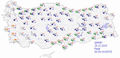 Meteoroloji duyurdu! İstanbul'a kar geliyor - Resim : 1