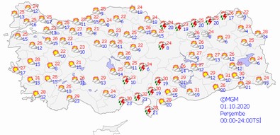 Meteoroloji tek tek sayıp uyardı! Sağanak geliyor - Resim : 3