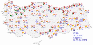 Meteoroloji tek tek sayıp uyardı! Sağanak geliyor - Resim : 2