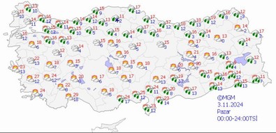 Meteoroloji uyardı! Pazar gününe çok dikkat: Soğuk ve yağışlı hava geliyor - Resim : 2