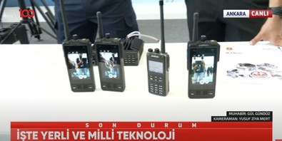 Ankara'daki İç Güvenlik Ekipmanları Fuarı başladı! İşte yerli ve milli iletişim cihazları! - Resim : 1
