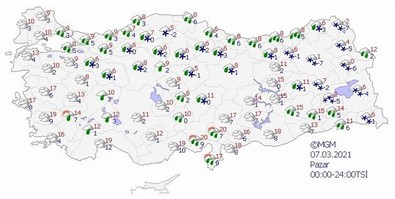 Meteoroloji uyardı! Soğuk hava geri dönüyor - Resim : 1