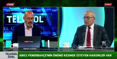 Hakem Derneği Başkanı Abdurrahman Arıcı'dan şok açıklama: "Fenerbahçe'nin önünü kesmek isteyen hakemler var" - Resim : 1