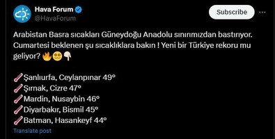 Türkiye'ye Basra üzerinden geliyor, Güneydoğu Anadolu'dan giriş yapacak. Tarih de verildi - Resim : 1