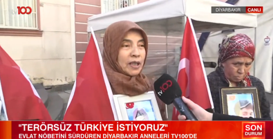 tv100 Diyarbakır annelerinin yanında! Terörsüz Türkiye çağrılarına onlar ne diyor? - Resim : 1