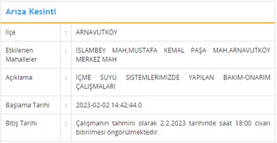 İSKİ'den 9 saatlik su kesintisi uyarısı geldi! 8 ilçede sular olmayacak - Resim : 1