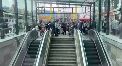 Şişli-Mecidiyeköy metroda intihar girişimi! - Resim : 1