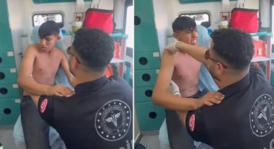 Omzu çıktı, tek hamlede yerine oturdu - Resim : 1